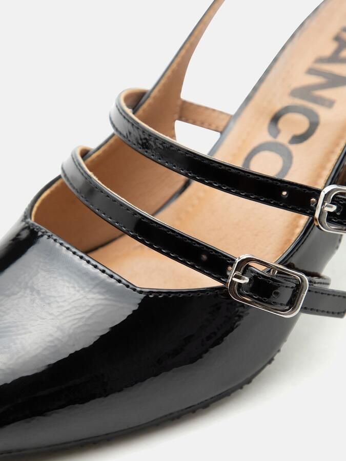 Bianco Slingpumps 'Maralyn' zwart - Foto 3