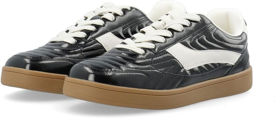 Bianco Sneakers laag 'Berlin' zwart wit - Foto 3