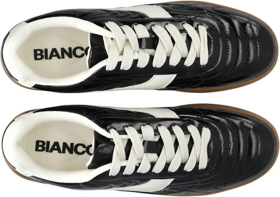 Bianco Sneakers laag 'Berlin' zwart wit - Foto 5