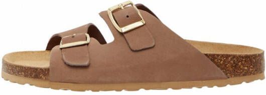 Bianco Biabetricia Buckle Sandals Bruin Dames