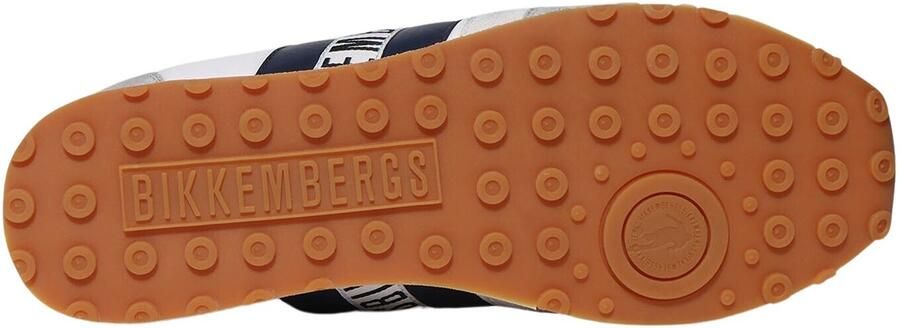 BIKKEMBERGS Sneakers laag 'Guti' navy grijs rood wit - Foto 5