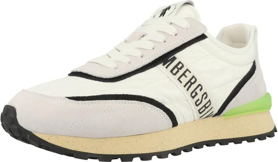 BIKKEMBERGS Sneakers laag 'Ignite W' grijs groen zwart wit