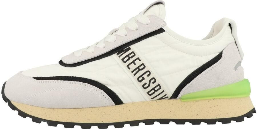 BIKKEMBERGS Sneakers laag 'Ignite W' grijs groen zwart wit - Foto 4