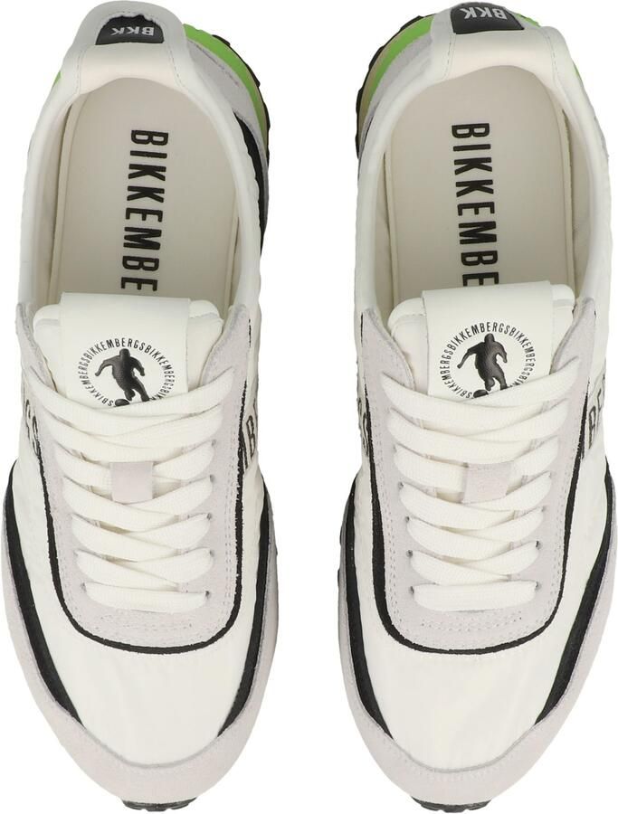BIKKEMBERGS Sneakers laag 'Ignite W' grijs groen zwart wit - Foto 3
