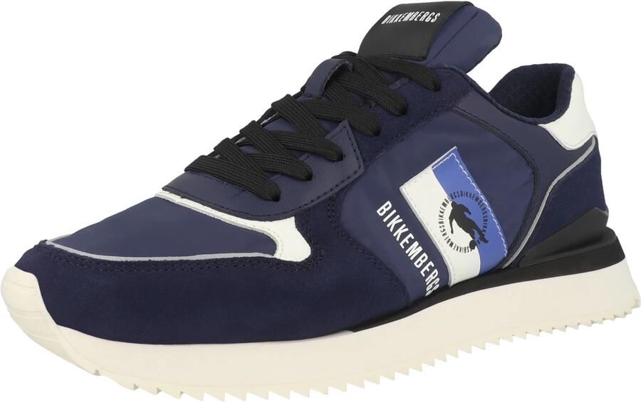 BIKKEMBERGS Sneakers laag 'Puyol' blauw navy wit