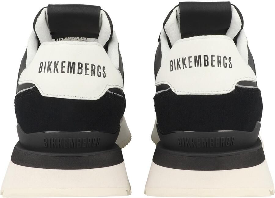 BIKKEMBERGS Sneakers laag 'Puyol' lichtgrijs zwart wit - Foto 3