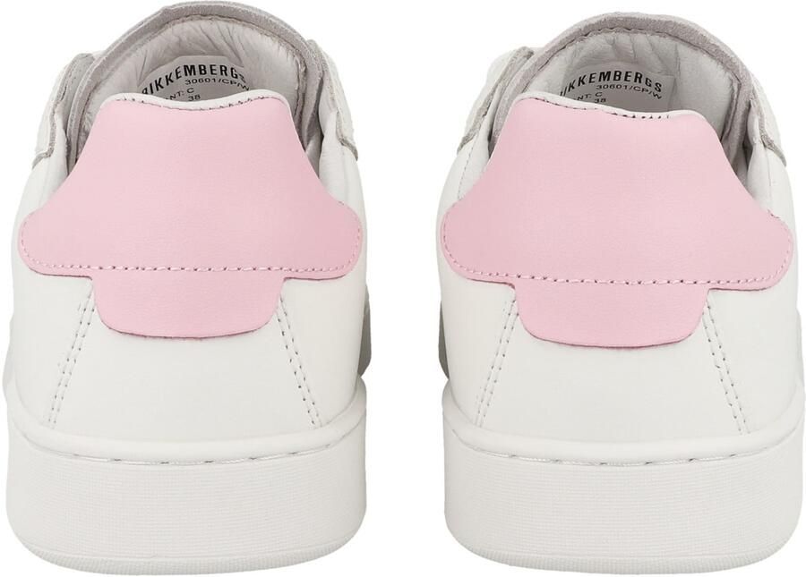 BIKKEMBERGS Sneakers laag 'Recoba' oudroze zwart wit - Foto 3