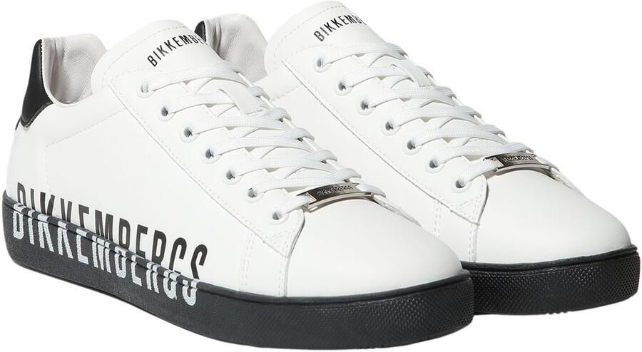 BIKKEMBERGS Sneakers laag 'Recoba W' zwart wit - Foto 4