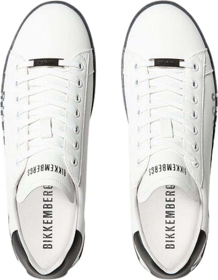 BIKKEMBERGS Sneakers laag 'Recoba W' zwart wit - Foto 3