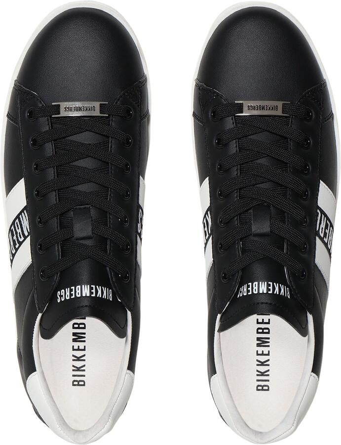 BIKKEMBERGS Sneakers laag 'Recoba ' zwart wit - Foto 3