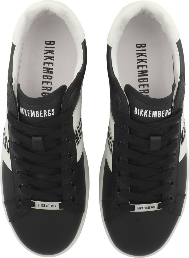 BIKKEMBERGS Sneakers laag 'Recoba' zwart wit - Foto 2