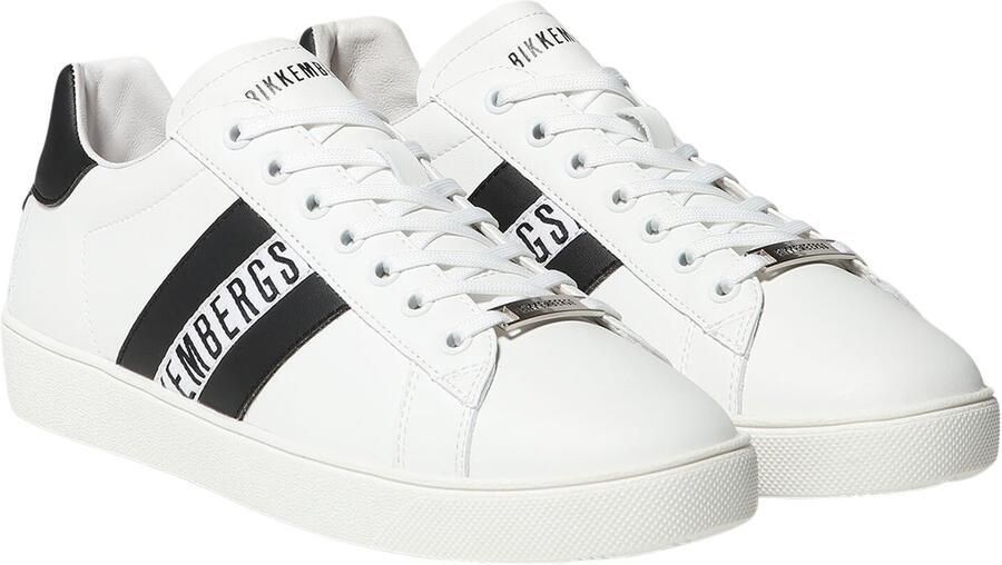 BIKKEMBERGS Sneakers laag 'Recoba' zwart wit - Foto 4
