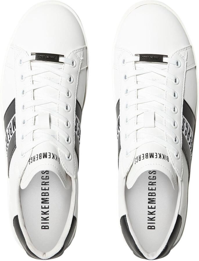 BIKKEMBERGS Sneakers laag 'Recoba' zwart wit - Foto 3