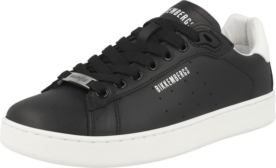 BIKKEMBERGS Sneakers laag 'Recoba' zwart wit