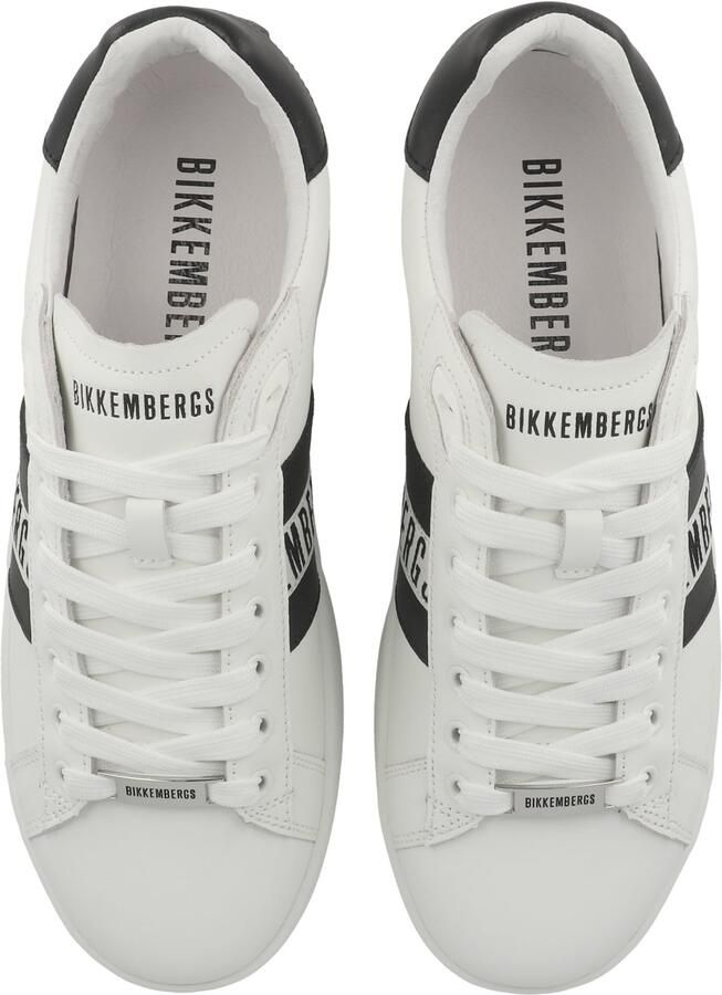 BIKKEMBERGS Sneakers laag 'Recoba' zwart wit - Foto 2