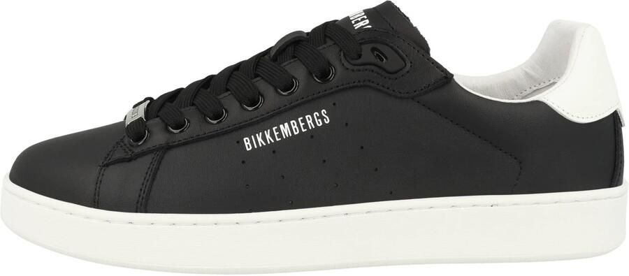 BIKKEMBERGS Sneakers laag 'Recoba' zwart wit - Foto 4
