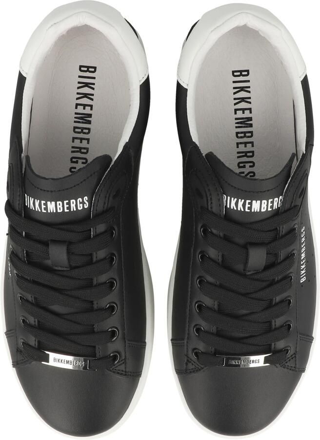 BIKKEMBERGS Sneakers laag 'Recoba' zwart wit - Foto 2