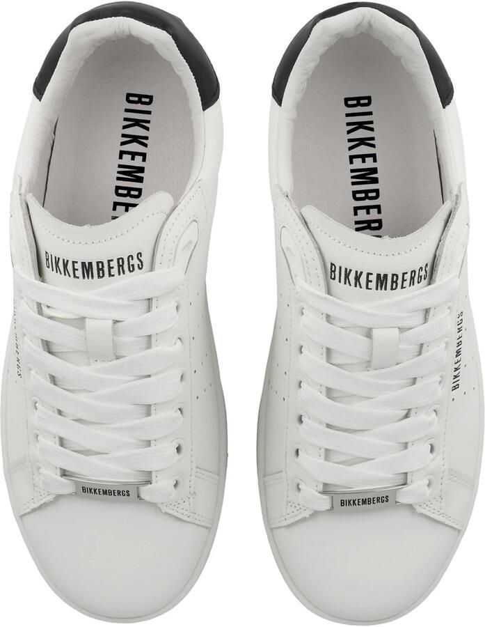 BIKKEMBERGS Sneakers laag 'Recoba' zwart wit - Foto 2