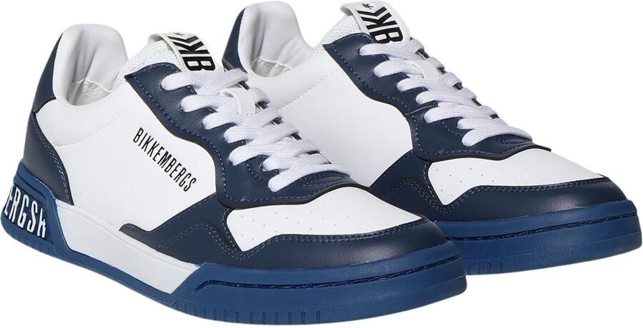 BIKKEMBERGS Sneakers laag 'Shaq' marine wit - Foto 4