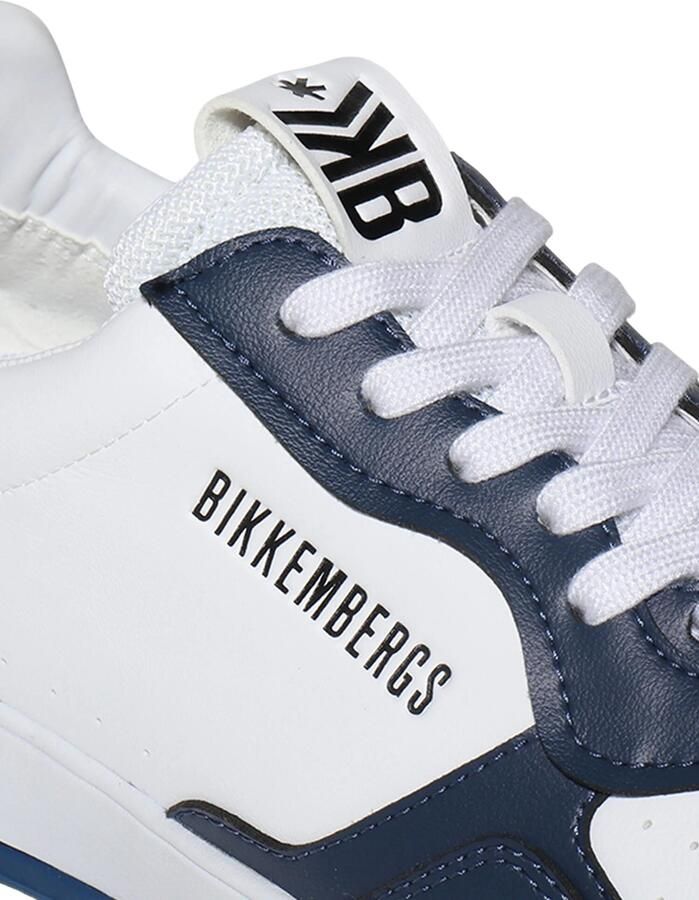 BIKKEMBERGS Sneakers laag 'Shaq' marine wit - Foto 3
