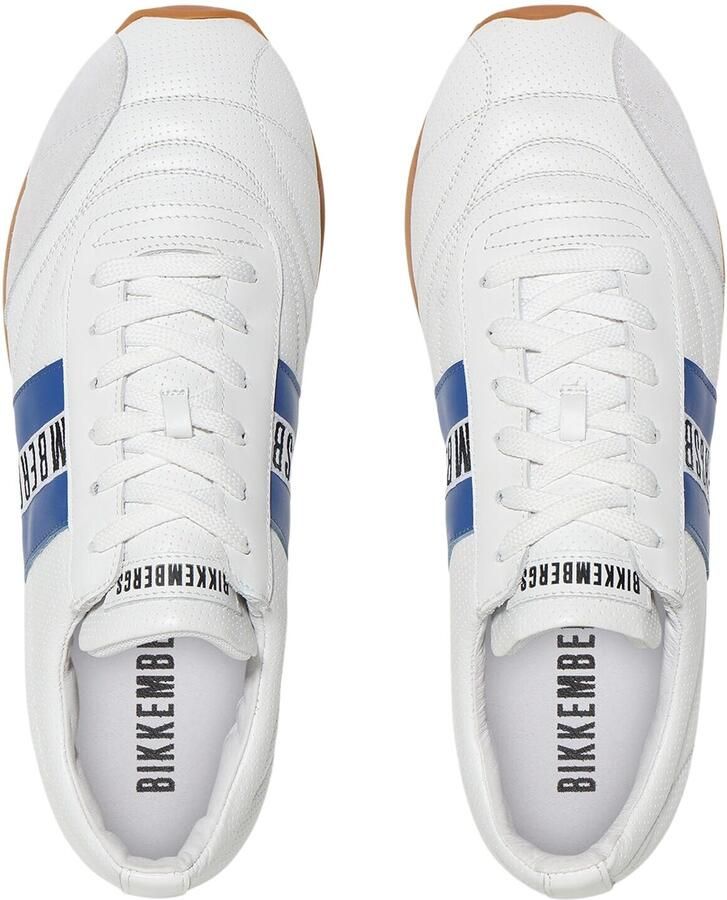 BIKKEMBERGS Sneakers laag 'Soccer' blauw lichtgrijs zwart wit - Foto 3