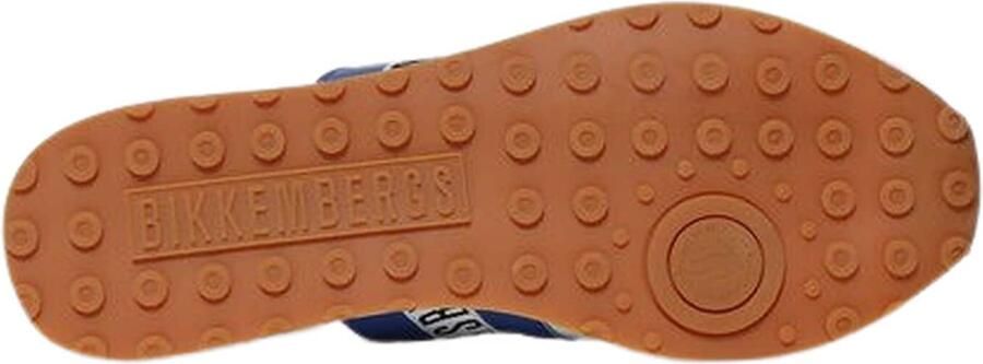 BIKKEMBERGS Sneakers laag 'Soccer' blauw lichtgrijs zwart wit - Foto 5