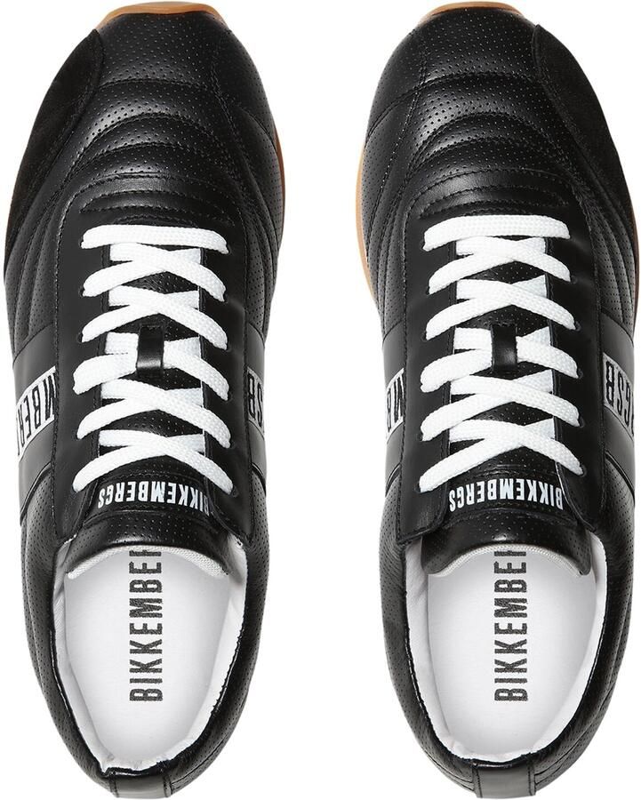 BIKKEMBERGS Sneakers laag 'Soccer' zwart wit - Foto 3