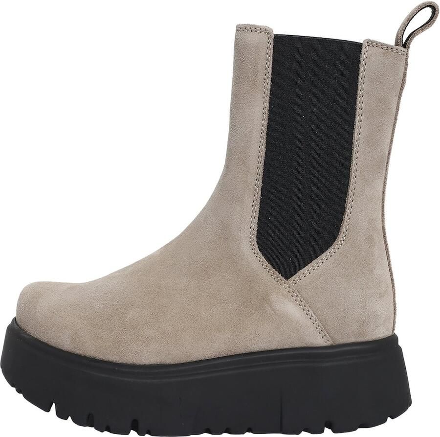 BIRKENSTOCK Chelsea boots 'Theda' taupe