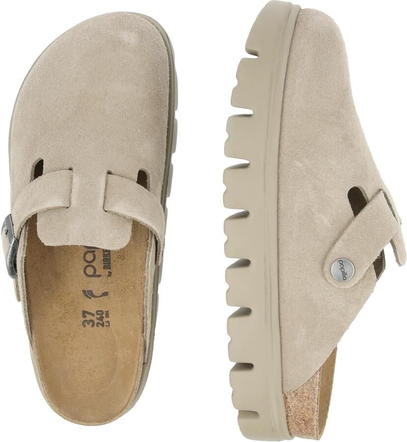 BIRKENSTOCK Clogs 'Boston Chunky Leve' stone grey - Foto 2