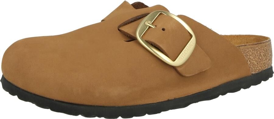 BIRKENSTOCK Clogs 'Boston' cognac