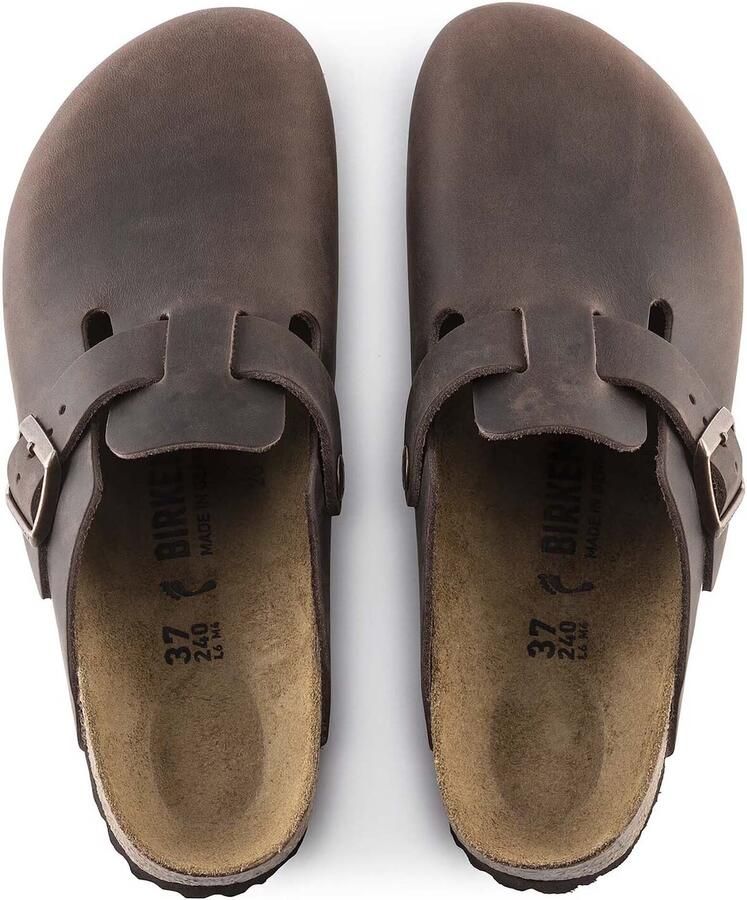 Birkenstock Pantoffels Boston NU oiled Habana met verstelbare gesp - Foto 10