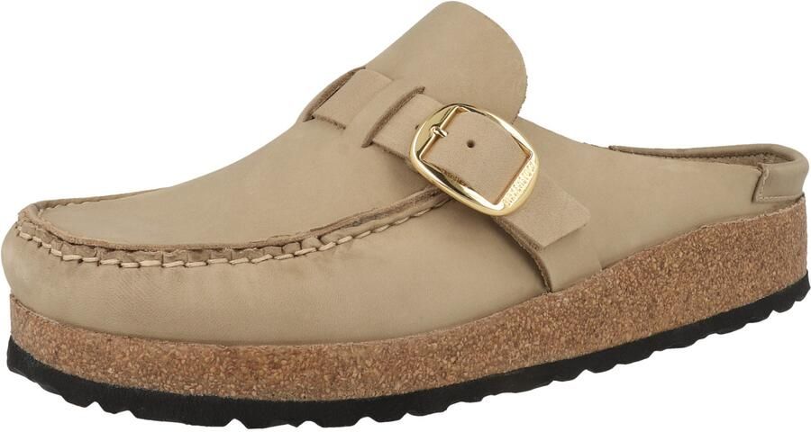 BIRKENSTOCK Clogs 'Buckley' lichtbruin