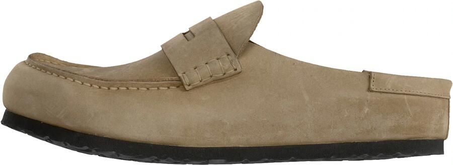 BIRKENSTOCK Clogs 'Naples' lichtbruin