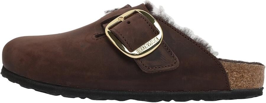 BIRKENSTOCK Instappers 'Boston' donkerbruin