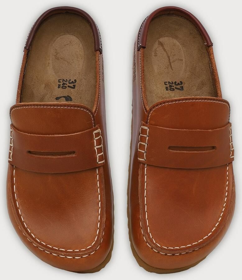 BIRKENSTOCK Mocassins 'NAPLES LENA' cognac - Foto 3