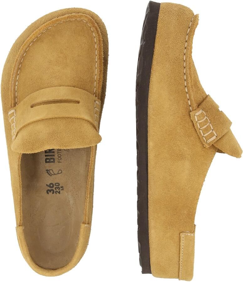 BIRKENSTOCK Mocassins 'Naples' lichtbruin - Foto 9
