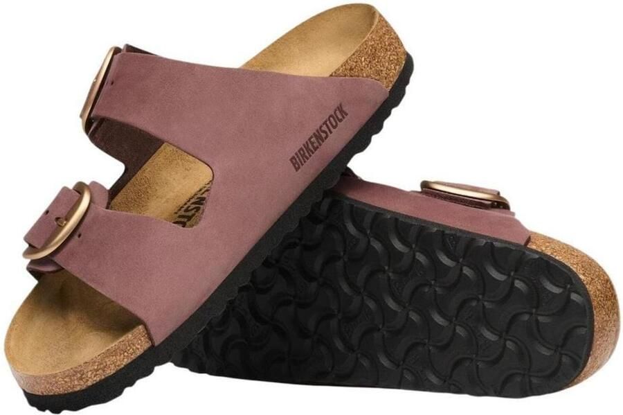Birkenstock Arizona Big Buckle Nubuck Leather Pepper Narrow - Foto 4