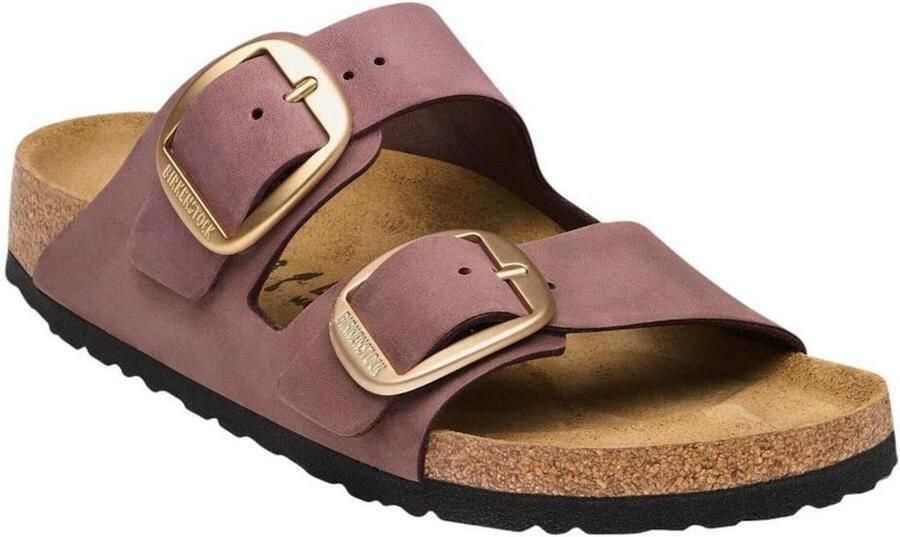 Birkenstock Arizona Big Buckle Nubuck Leather Pepper Narrow - Foto 5