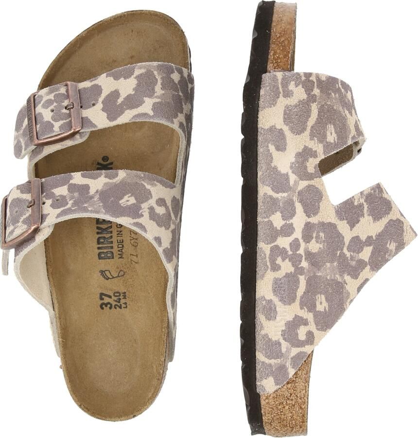 BIRKENSTOCK Muiltjes 'Arizona' beige sering - Foto 2