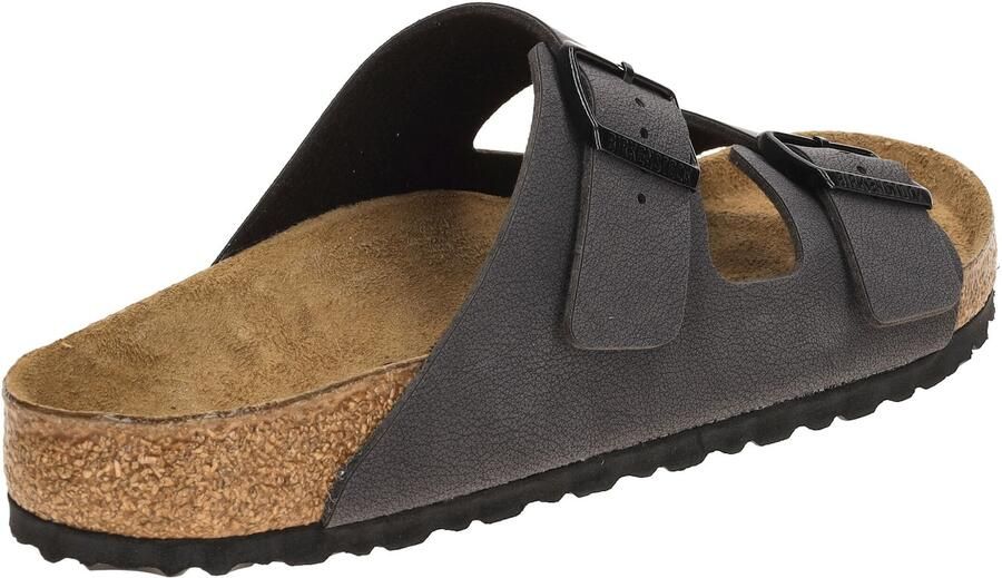 BIRKENSTOCK Slippers Heren Arizona Heren Leatherlook Grijs