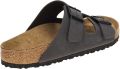 BIRKENSTOCK Slippers Heren Arizona Heren Leatherlook Grijs - Grijs
