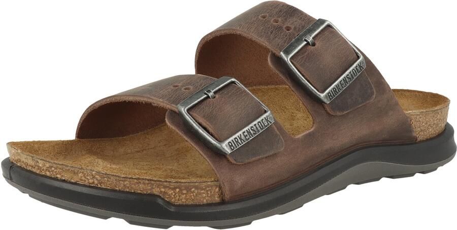 Birkenstock Dames Arizona Crosstown Men Oiled Leather Sandalen