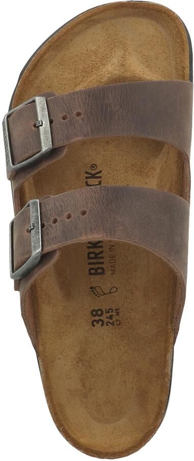 Birkenstock Dames Arizona Crosstown Men Oiled Leather Sandalen - Foto 4
