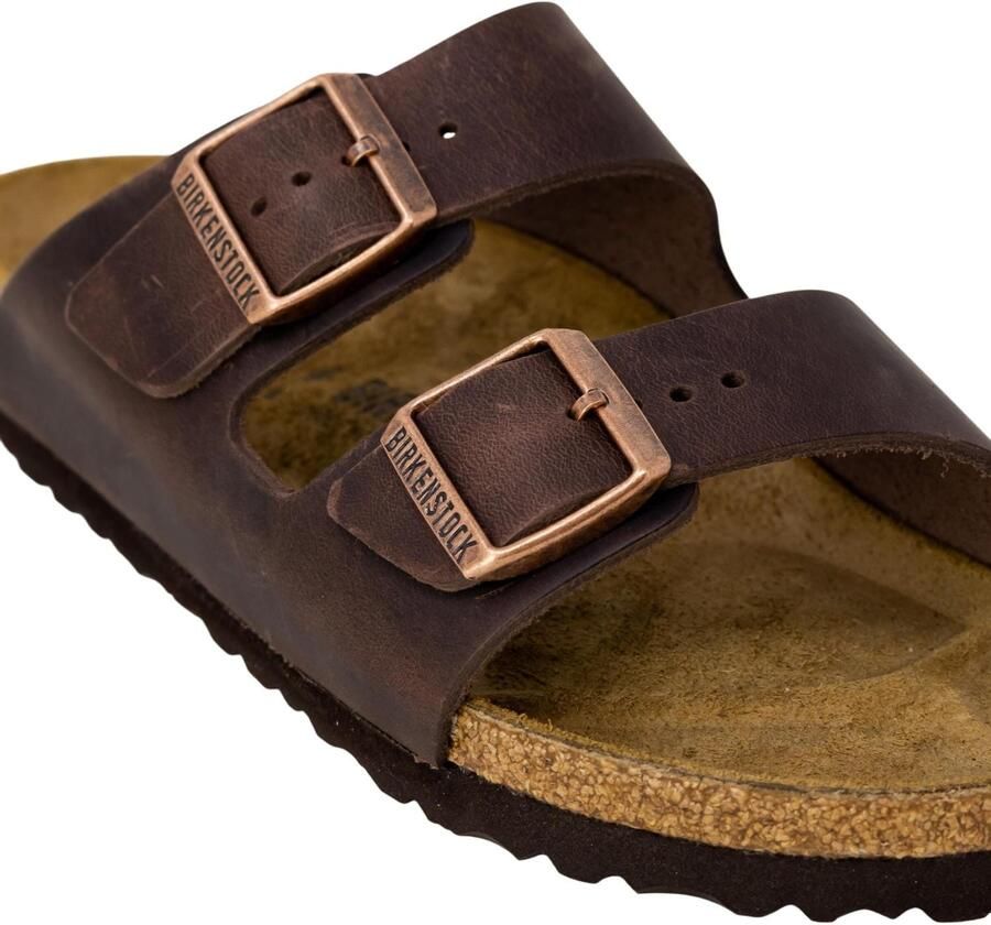 Birkenstock Arizona FL Narrow Unisex Slippers Habana - Foto 9