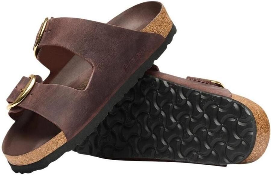 Birkenstock Arizona Big Buckle Oiled Leather Habana Narrow - Foto 6