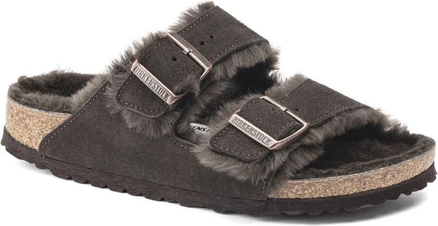 Birkenstock Arizona VL Sheepskin Pantoffels Regular zwart - Foto 6