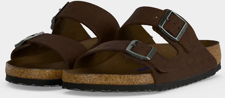 BIRKENSTOCK Muiltjes 'Arizona' donkerbruin - Foto 4