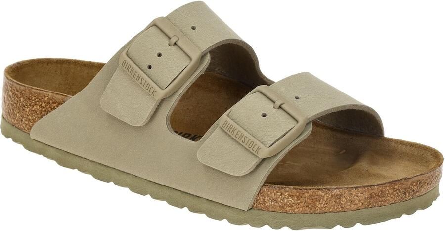 Birkenstock ARIZONA BF FADED KHAKI Volwassenen slippers Taupe