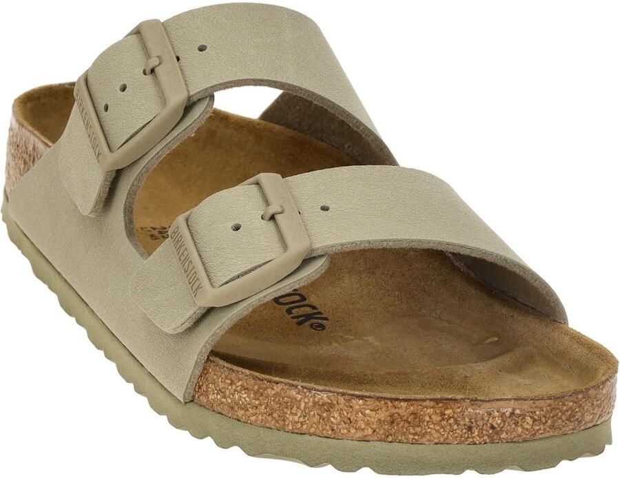 Birkenstock ARIZONA BF FADED KHAKI Volwassenen slippers Taupe - Foto 5