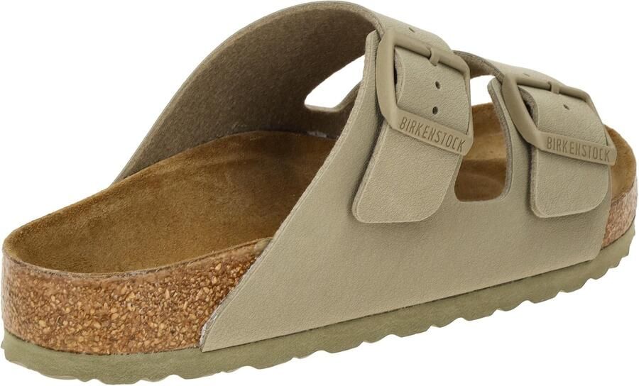 Birkenstock ARIZONA BF FADED KHAKI Volwassenen slippers Taupe - Foto 3